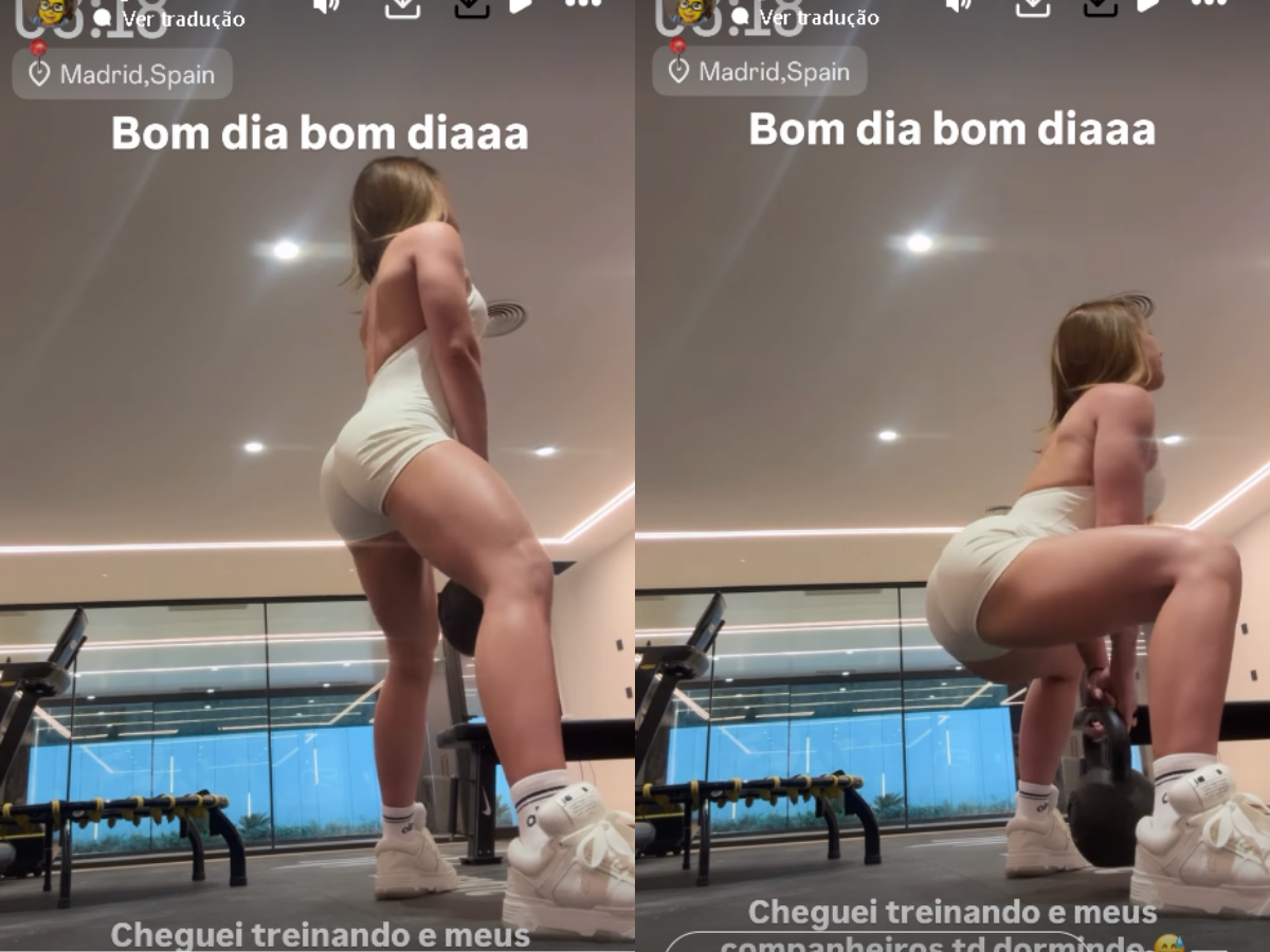 Em meio a rumores de affair com Vini Jr., Virginia chega à Espanha