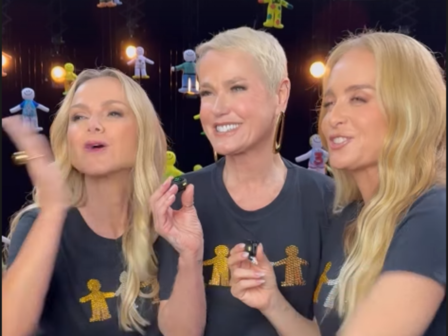 “Criança Esperança”: veja bastidores de gravação com Angélica, Eliana e Xuxa