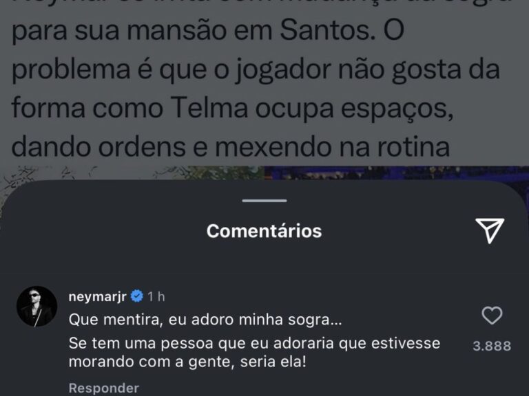 neymar-nega-desentendimento-com-a-sogra,-mae-de-biancardi:-“adoro-minha-sogra”