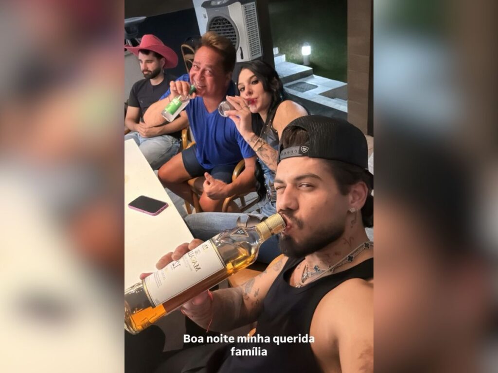 apos-receber-ana-castela-em-casa,-ze-felipe-dispara:-“querida-familia”