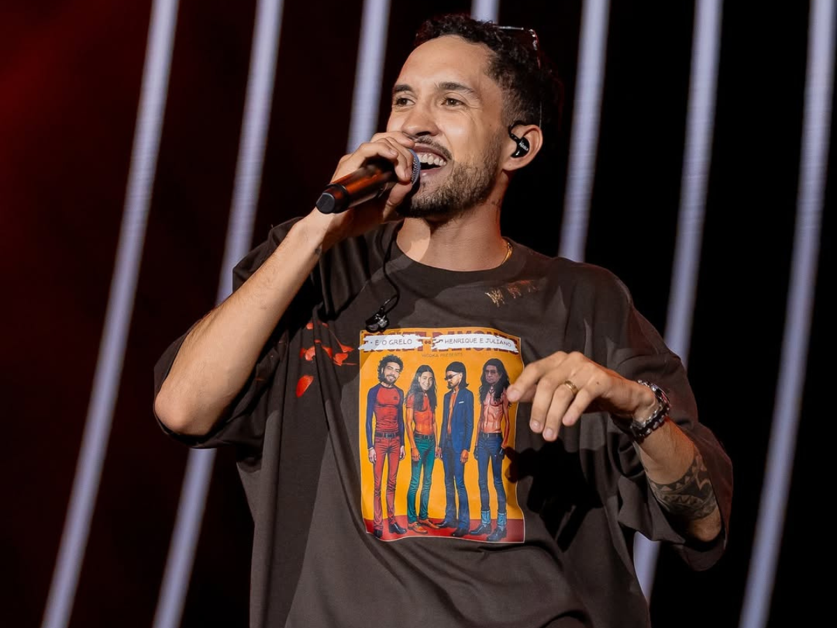 Grelo anuncia música inédita em show na Arena BRB Mané Garrincha