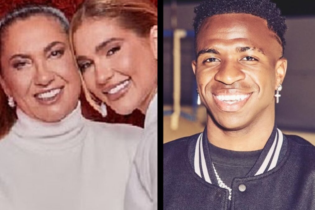 “Bora beber”, convoca mãe de Virginia ao posar com mãe de Vini Jr.