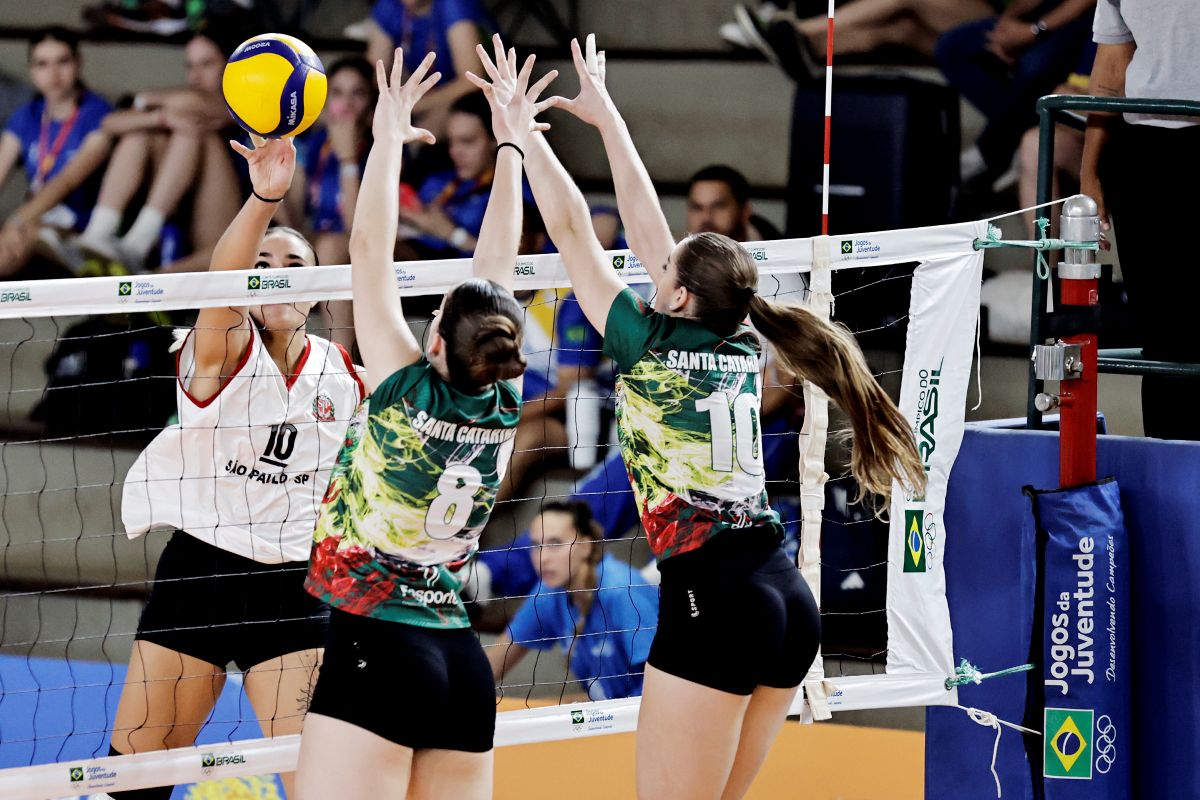 Jogos da Juventude 2025: veja as semifinais do Vôlei Feminino