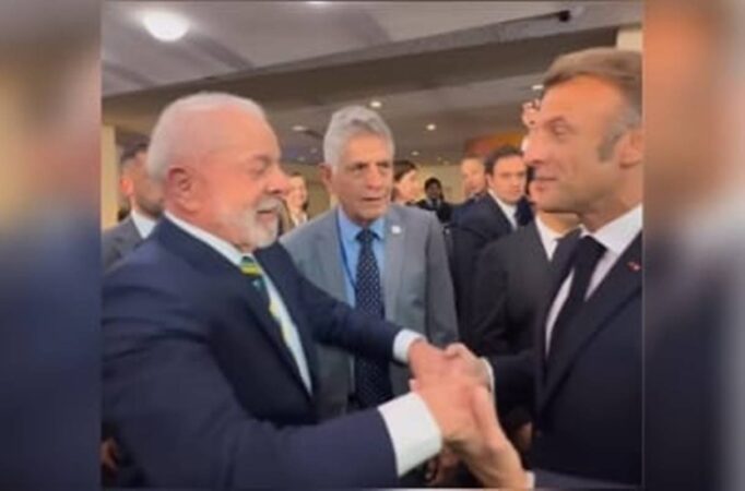 apos-afagos-de-trump,-lula-ganha-elogios-de-macron:-“guerreiro”.-video