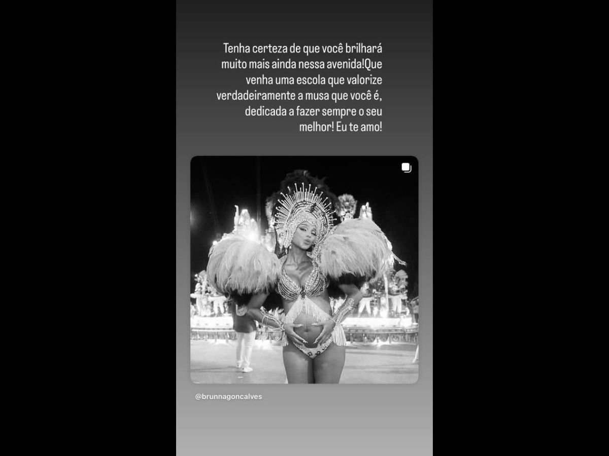 Mãe de Ludmilla comenta saída de Brunna da Beija-Flor: “Que venha uma escola que valorize”