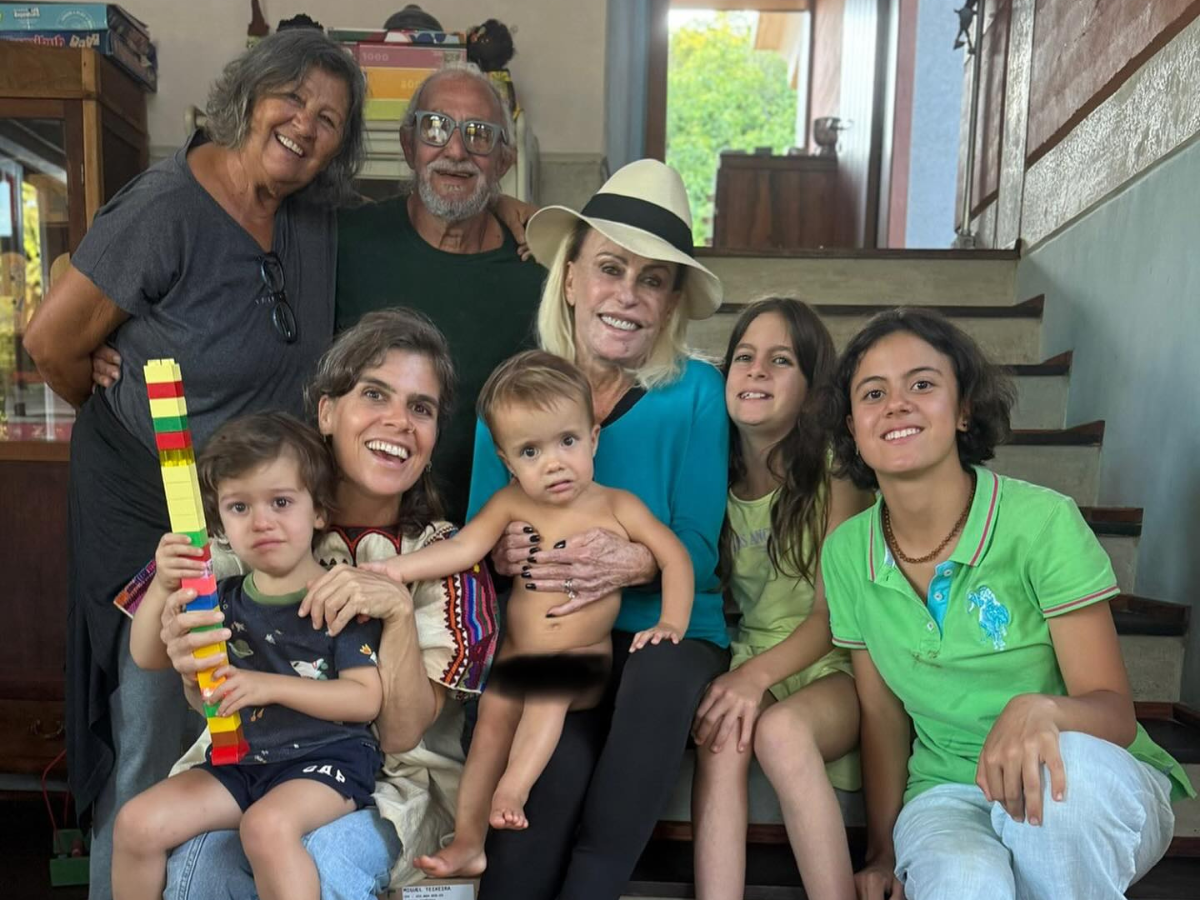 Neto de Ana Maria Braga aspira apito e é hospitalizado: “Começou a apitar à noite”