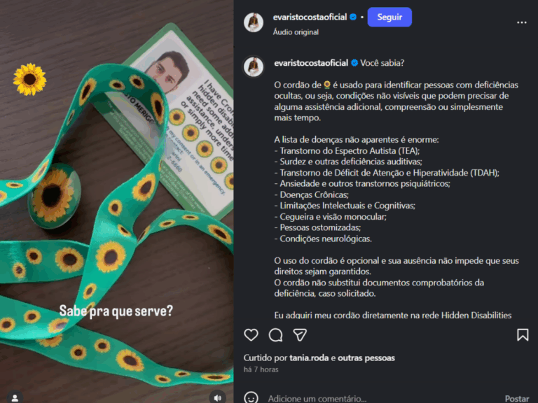 diagnosticado-com-doenca-de-crohn,-evaristo-costa-explica-uso-do-cordao-de-girassol