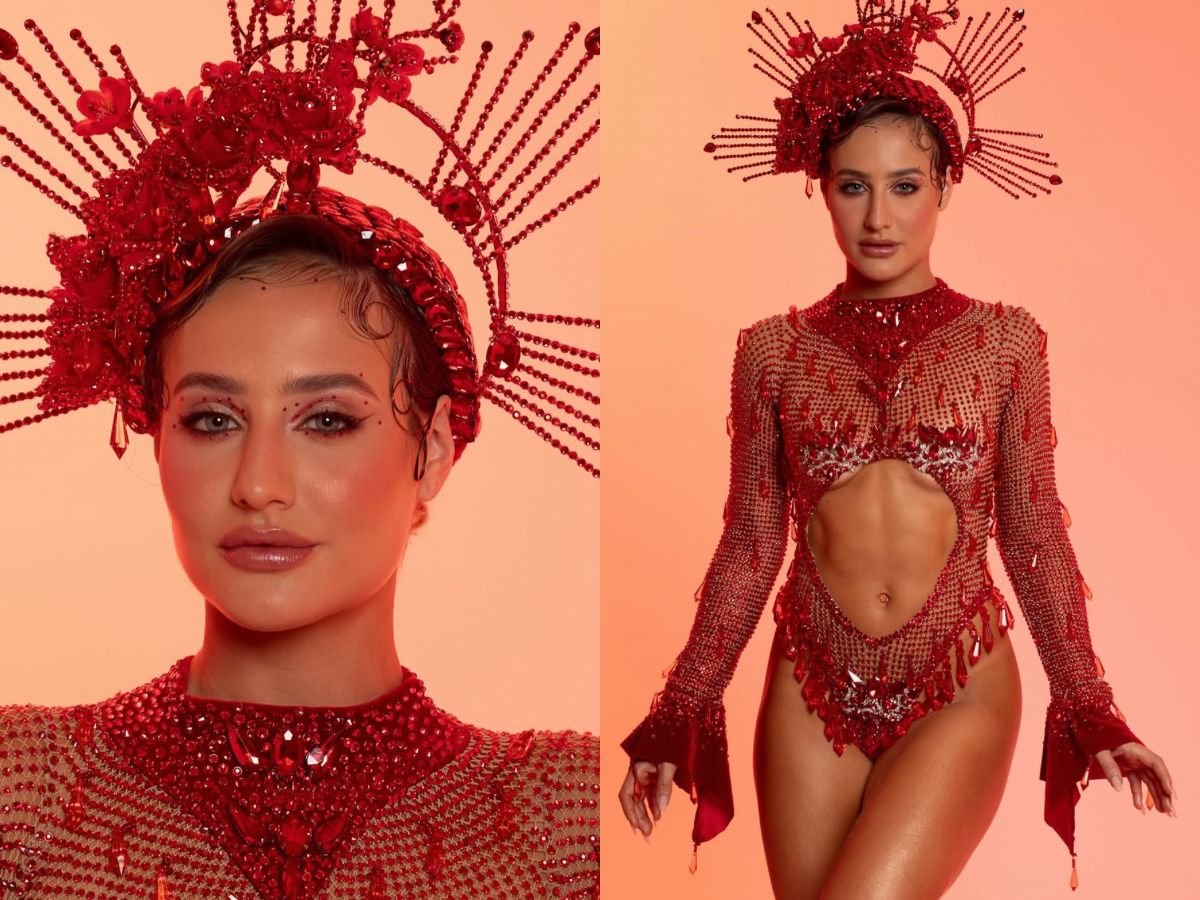 Musa do Salgueiro, Bruna Griphao se dedica às aulas de samba e mostra evolução