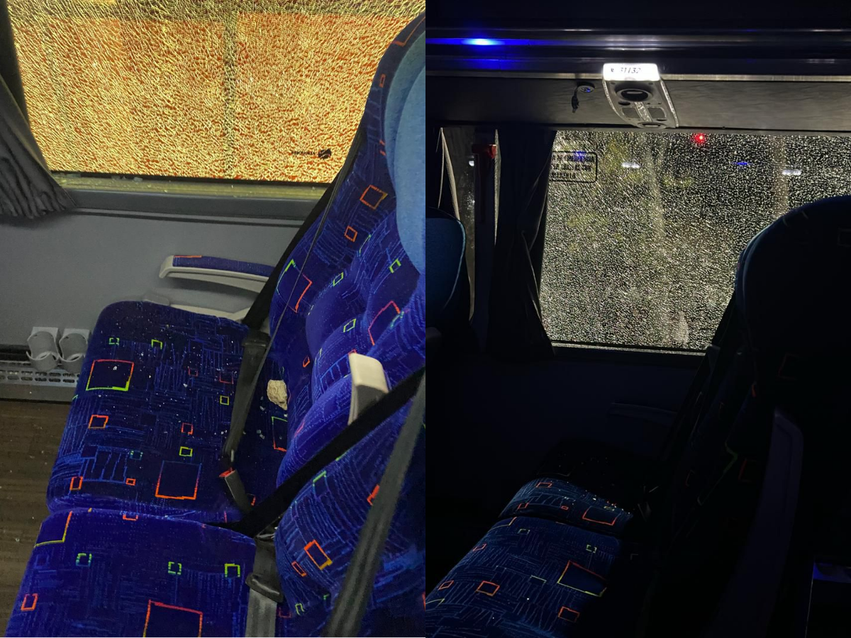 Ônibus do Flamengo é apedrejado antes de partida da Libertadores na Argentina