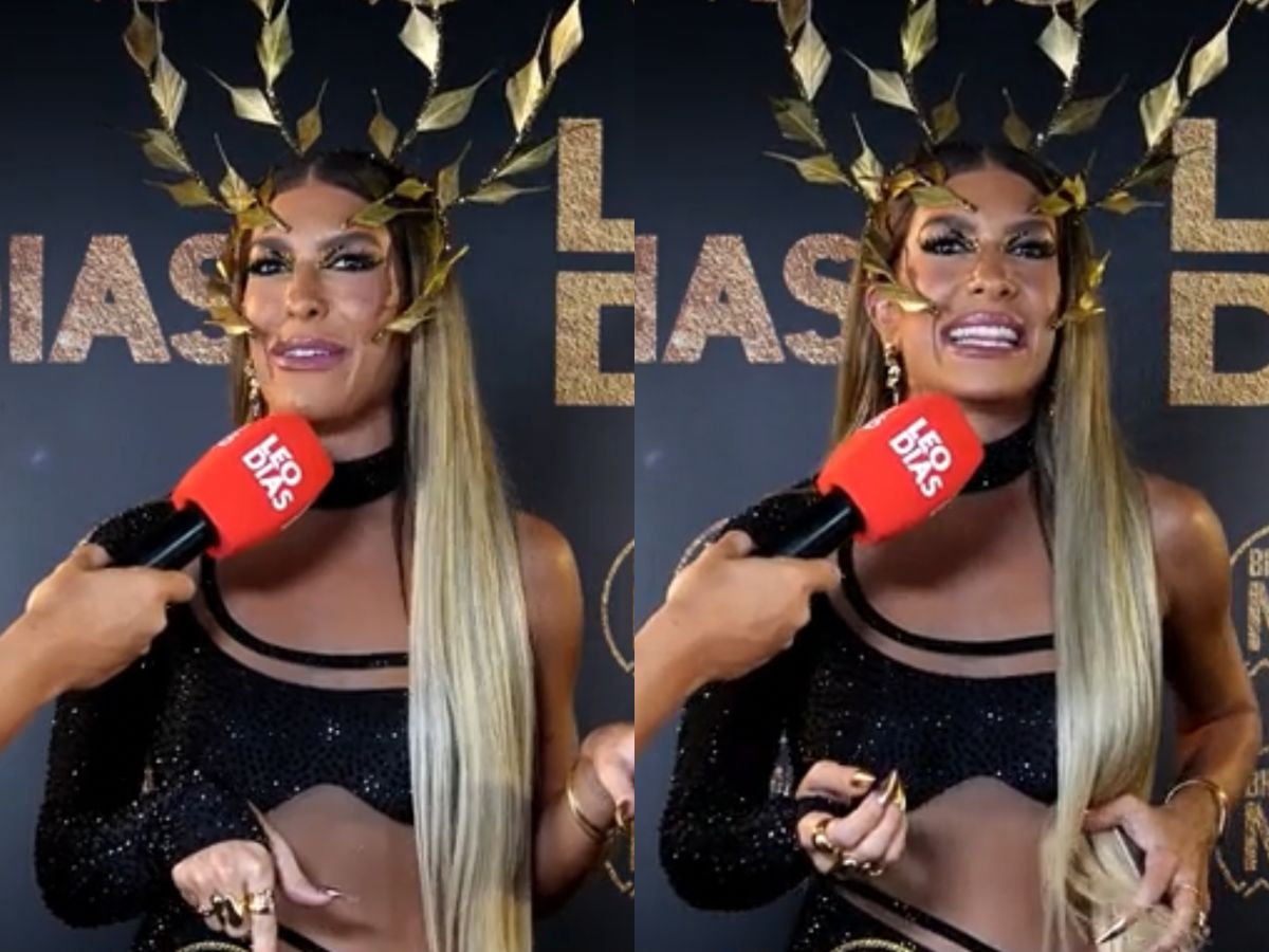 Lore Improta celebra 8 anos como musa da Viradouro: “Cada ano é uma emoção diferente”