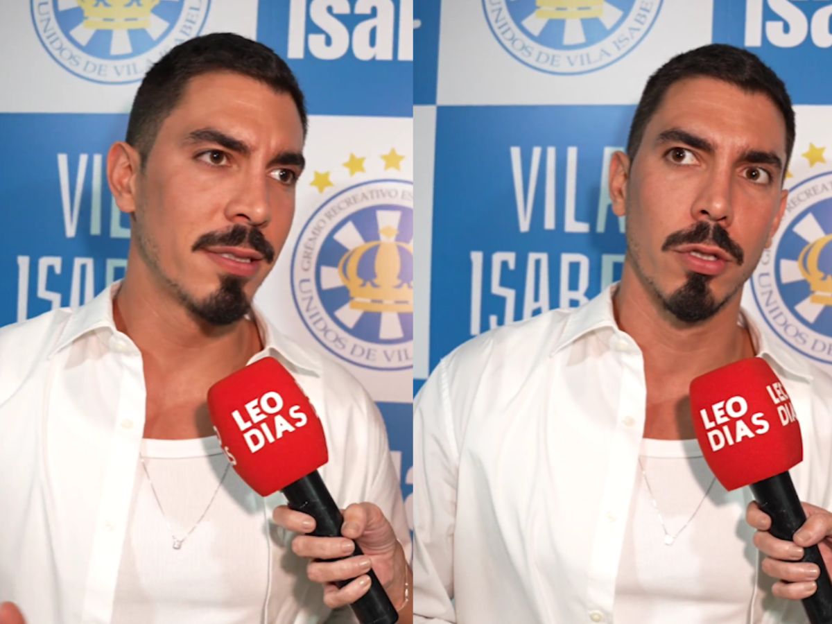 Gabriel David esclarece polêmica com Brunna e Ludmilla após saída da dançarina da Beija-Flor