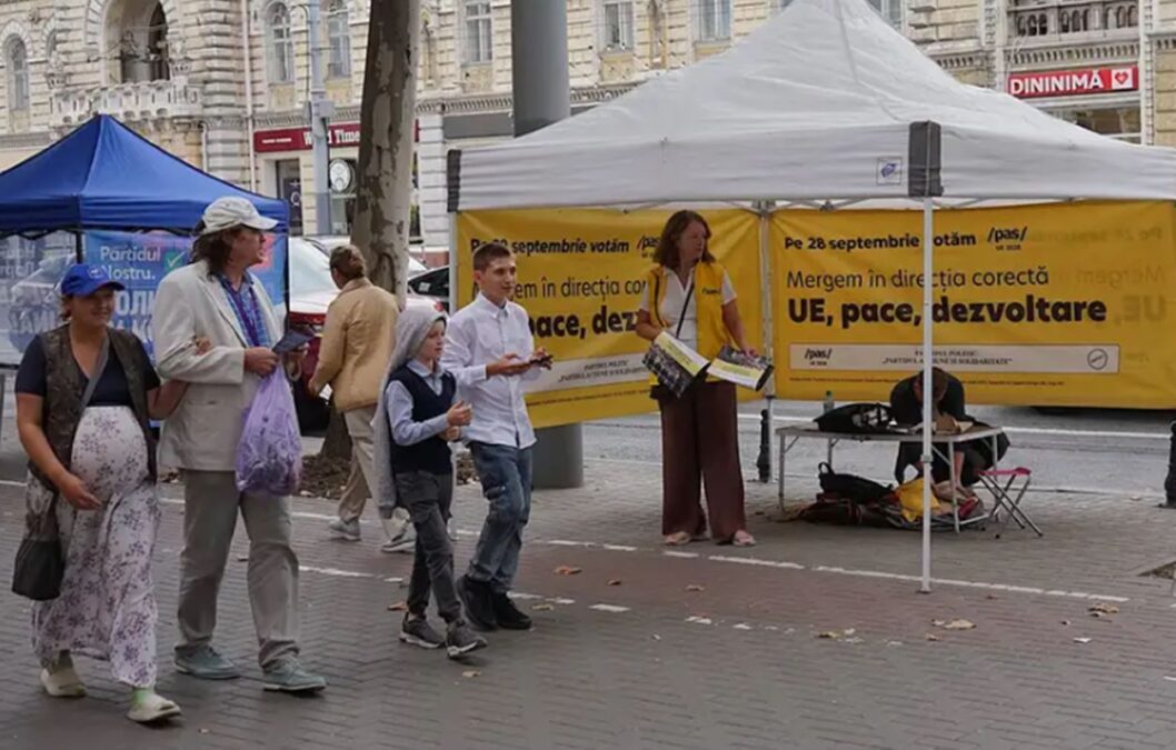 Partido pró-Europa lidera eleição parlamentar na Moldávia