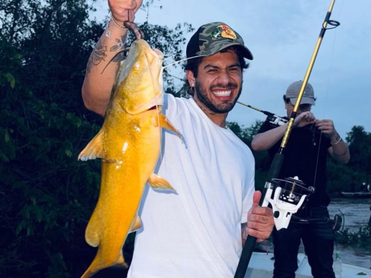 Que peixão! Ana Castela fica impressionada com o talento de Zé na pescaria
