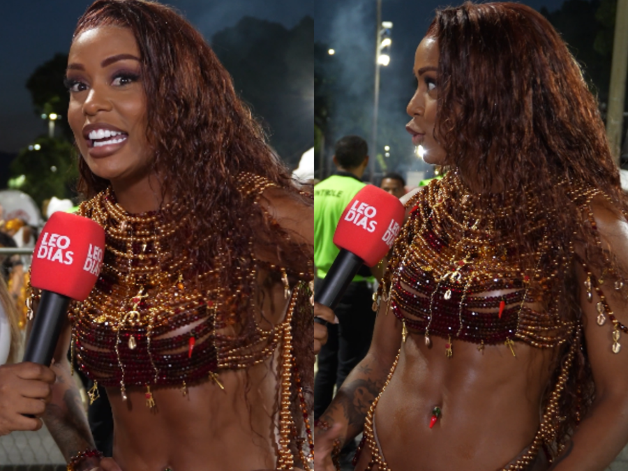 Veterana no Carnaval! MC Rebecca dá conselho para novas musas do Salgueiro