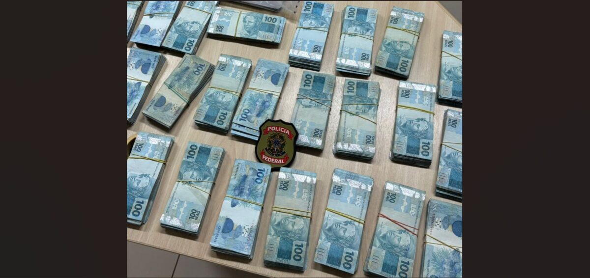PF prende homem com R$ 250 mil e mira lavagem de dinheiro no Maranhão