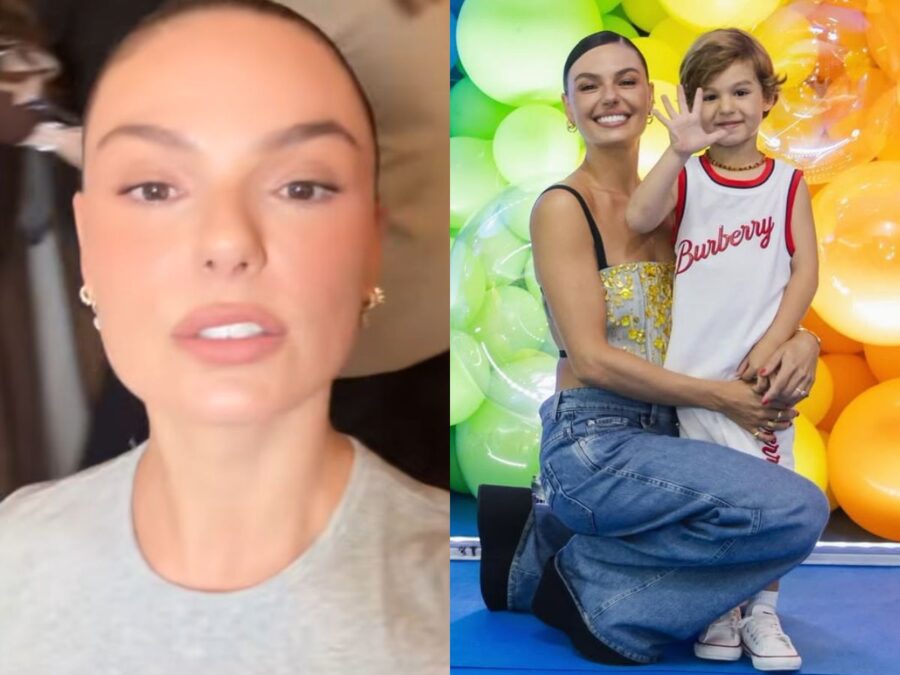 Isis Valverde descobre apelido do filho e fica chocada: “Segura essa”