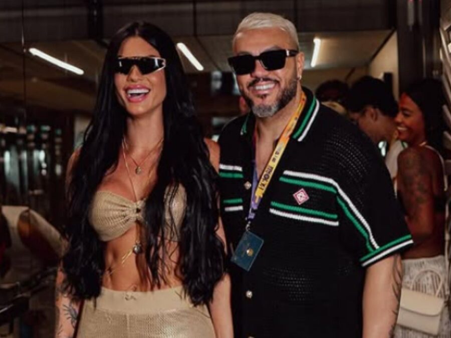 Com Rayane em “A Fazenda”, Belo diz que mantém relacionamento e cuida do filho dela