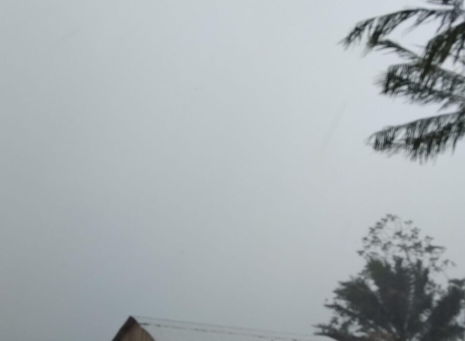 Temporal com ventania surpreende moradores de Sena Madureira nesta terça-feira (2)