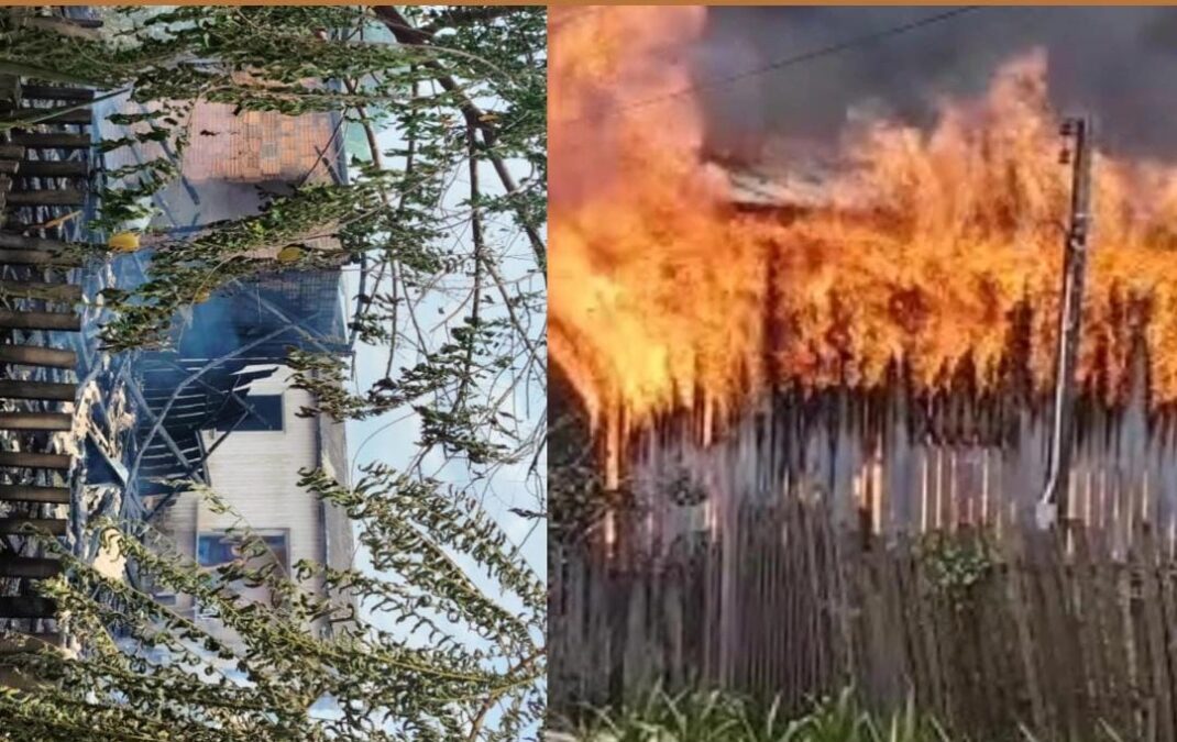 Incêndio que destruiu casa em Sena Madureira teria sido provocado pelo próprio morador, segundo populares