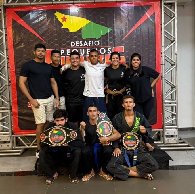 Jovens atletas de jiu-jitsu de Sena Madureira conquistam destaque em competição estadual