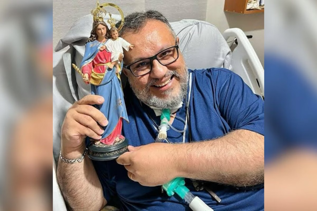 Padre Márlon Múcio é internado na UTI em São José dos Campos e segue evangelizando mesmo em meio à luta contra doença rara