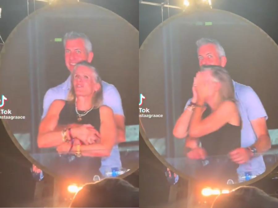Executivo flagrado em show do Coldplay segue a vida e permanece casado após suposta traição