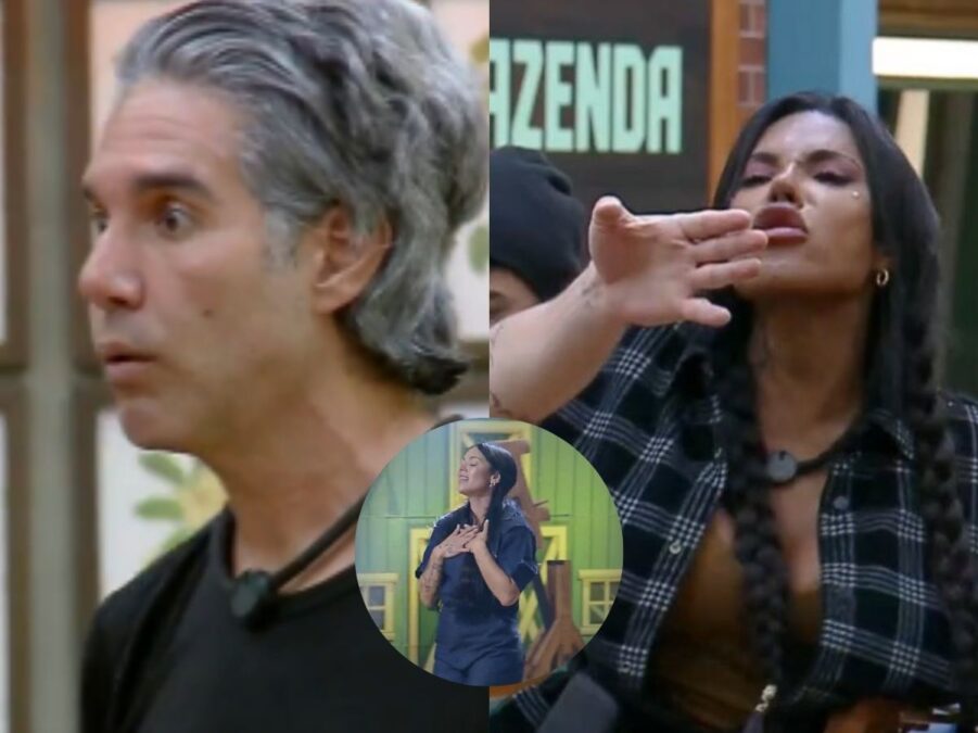 Treta por comida escondida e promessa de vingança agitam a madrugada de “A Fazenda 17”