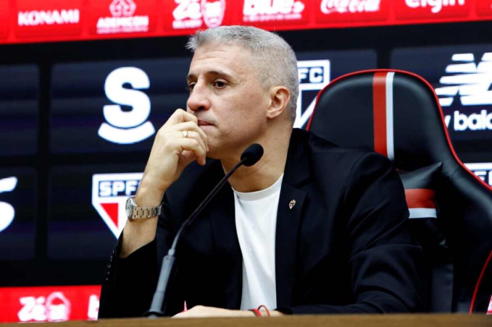 Crespo elogia atuação do São Paulo após vitória sobre o Fortaleza