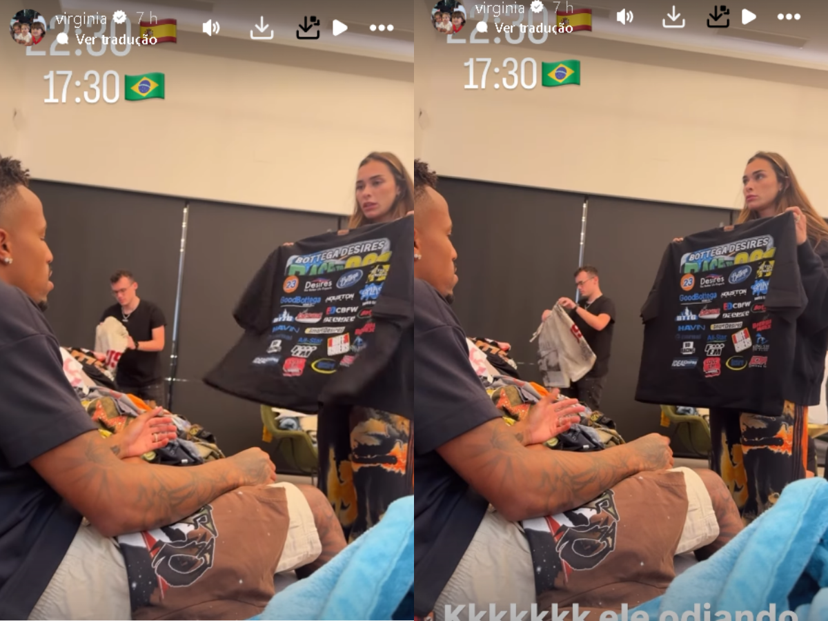 Cadê Virginia? Vini Jr. surge em vídeo com casal Tainá e Militão em Madri
