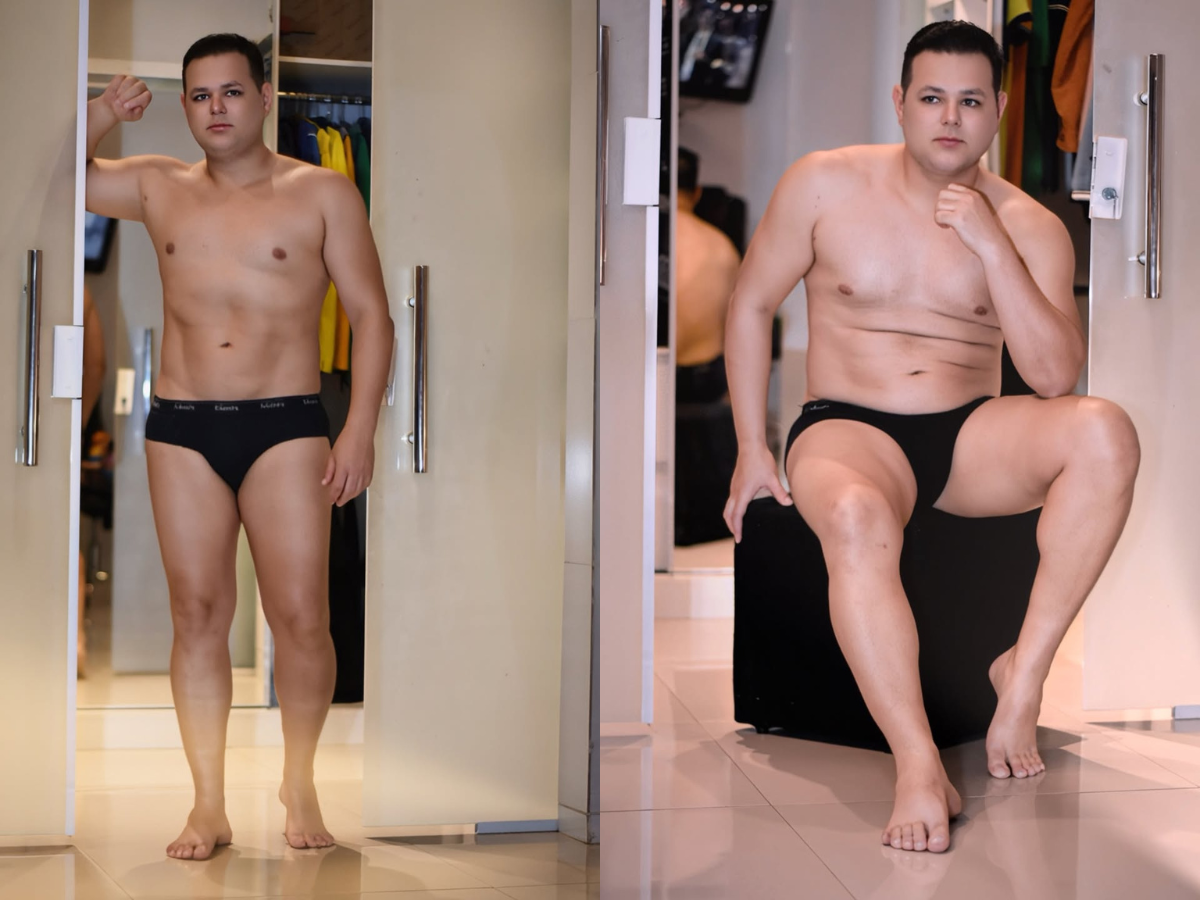 Prefeito de Canhoba, Sergipe, viraliza ao publicar ensaio fotográfico só de cueca