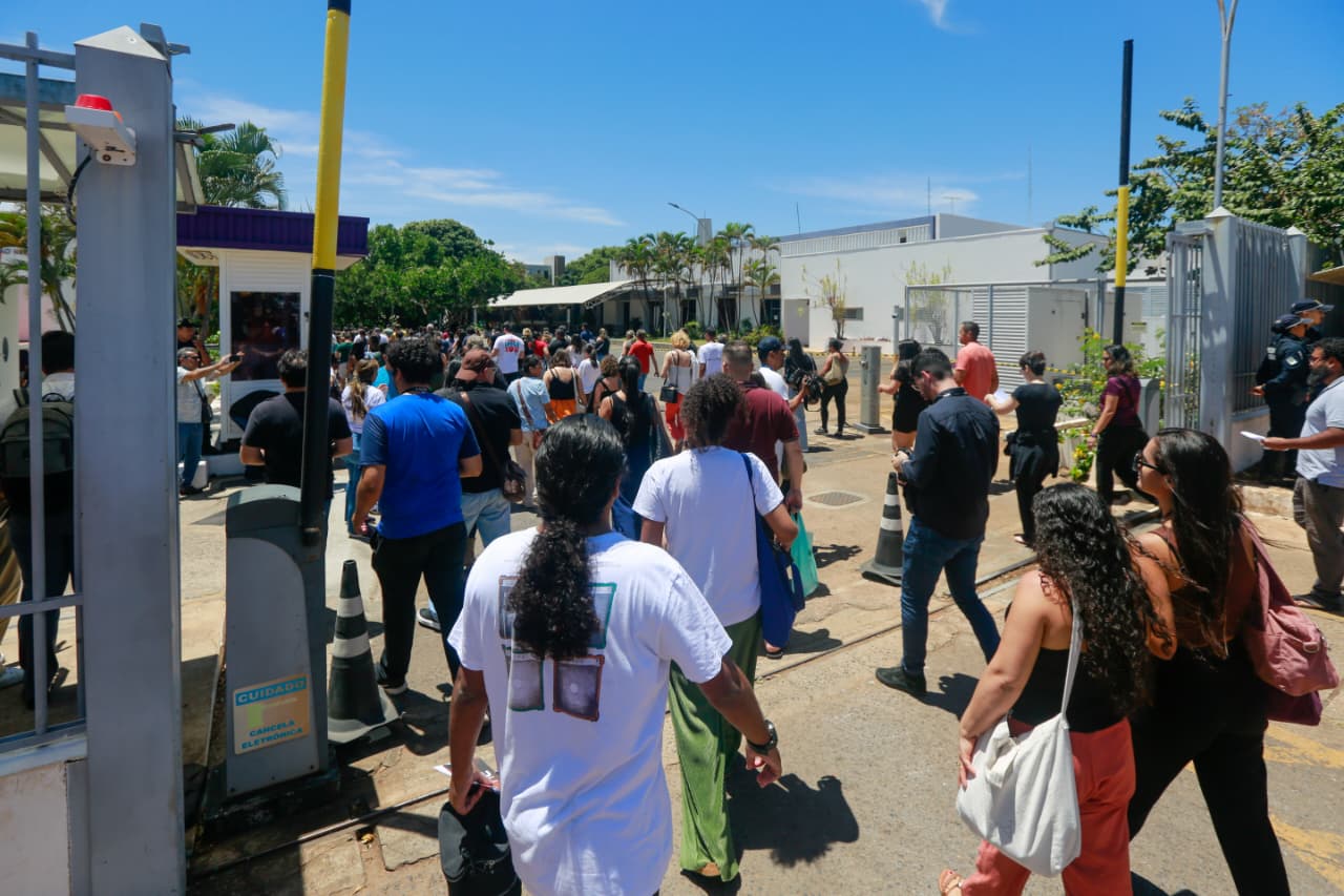 DF tem a menor abstenção do país na prova do CNU deste domingo (5/10)