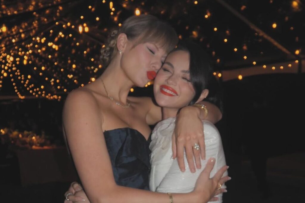 selena-gomez-mostra-bastidores-do-casamento-ao-lado-de-taylor-swift