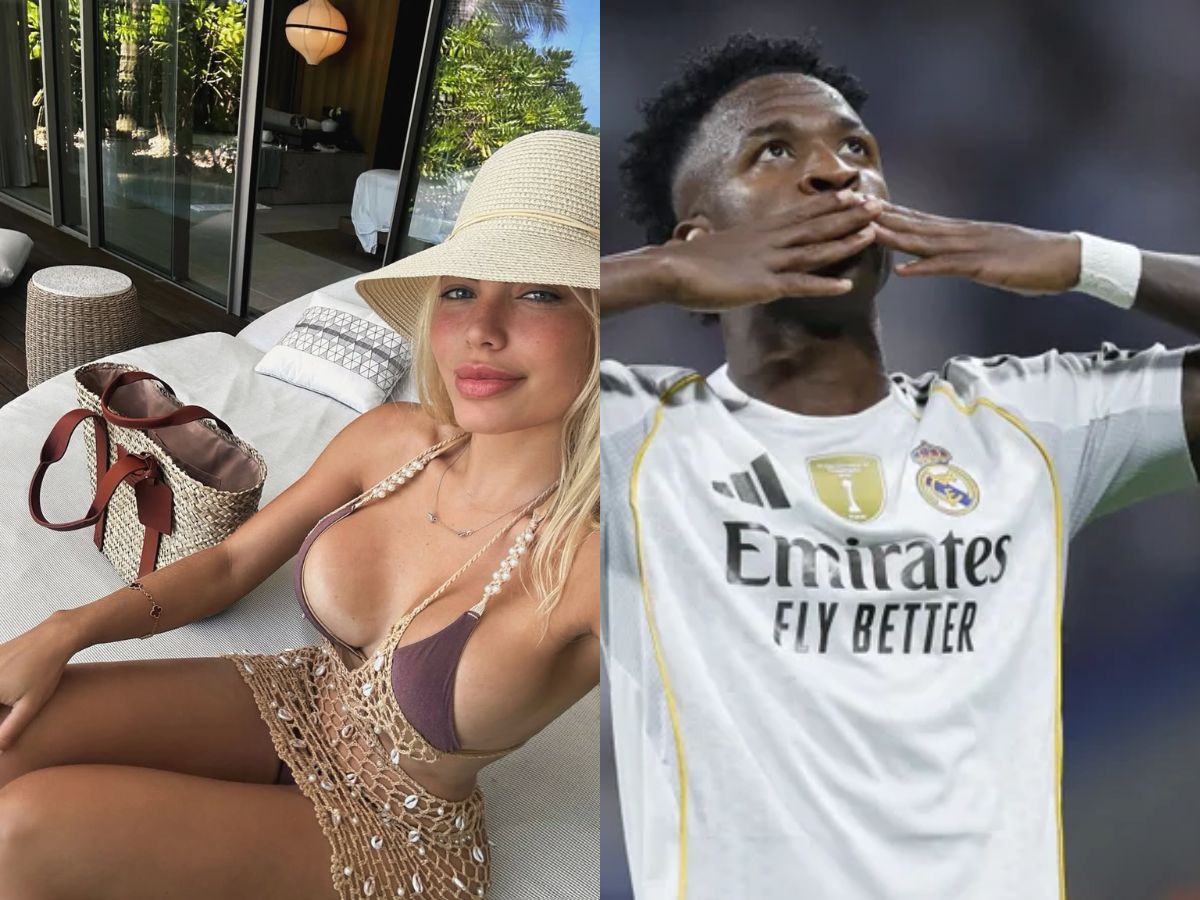 Modelo expõe prints com investidas de Vini Jr. em meio a affair com Virginia