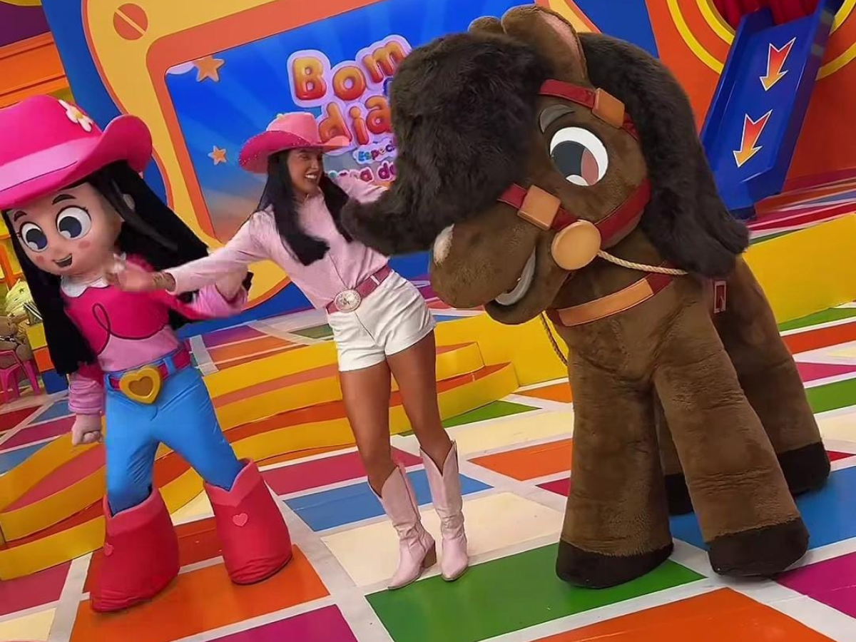 Rainha dos baixinhos? Ana Castela grava 1º programa infantil na TV