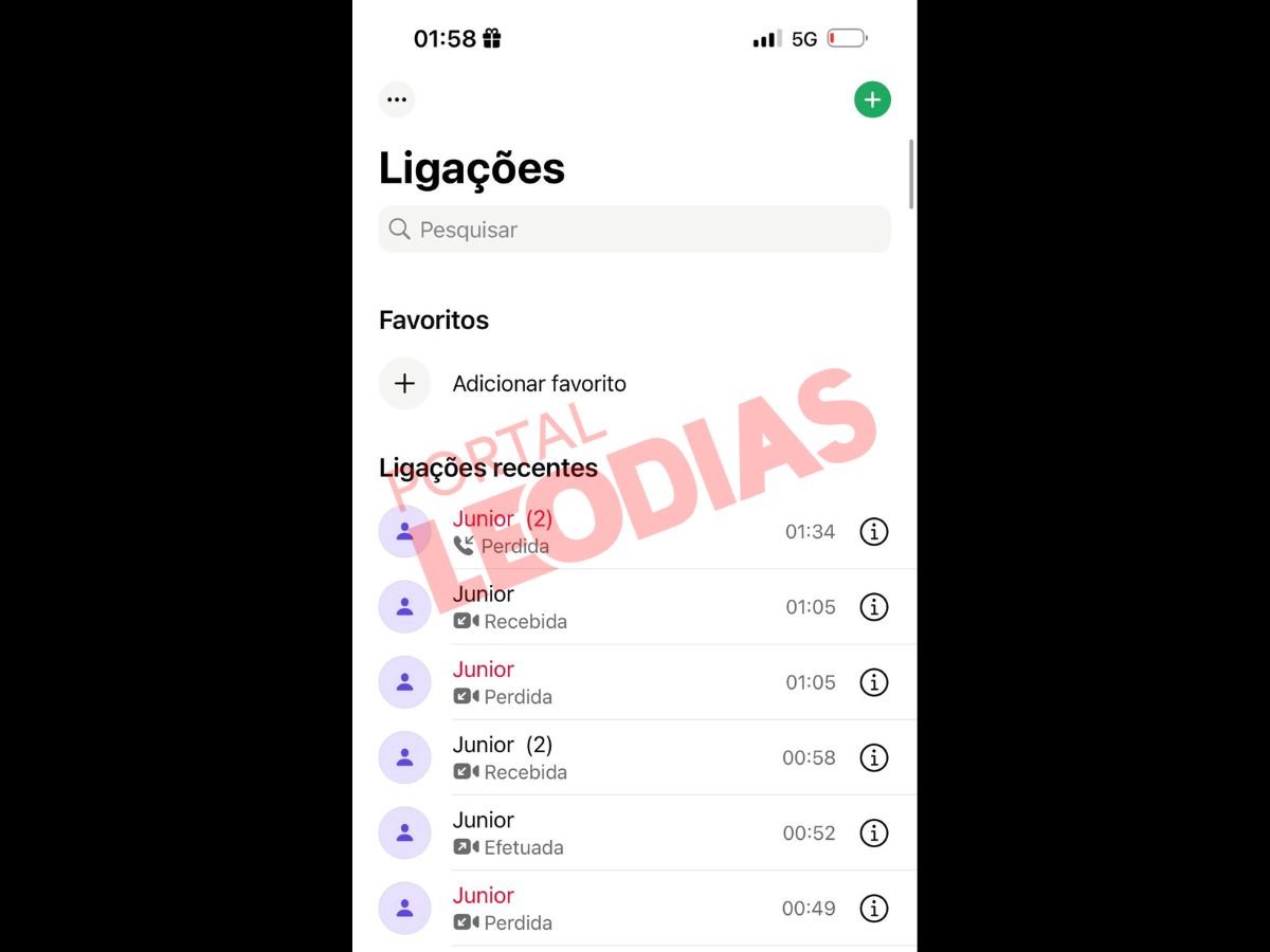 Após vazamento de prints, Vini Jr. ligou diversas vezes para modelo brasileira