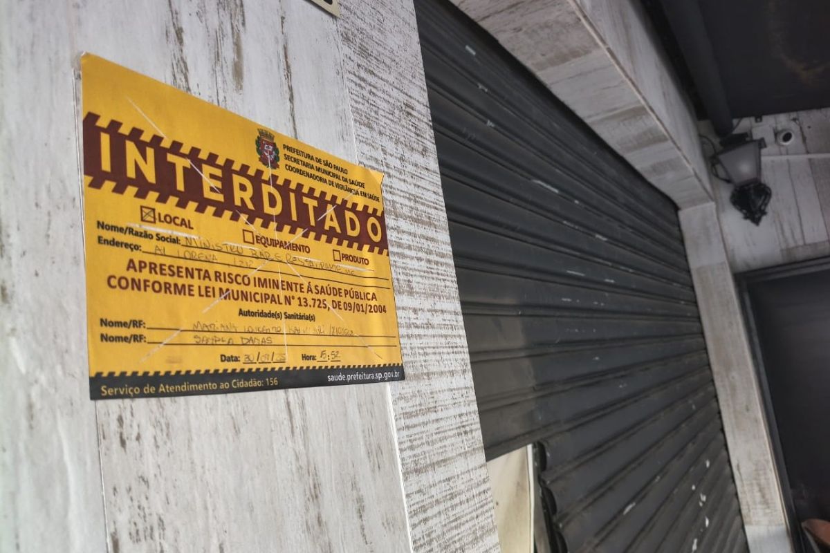 Fiscais em busca de metanol em SP flagram outras infrações sanitárias