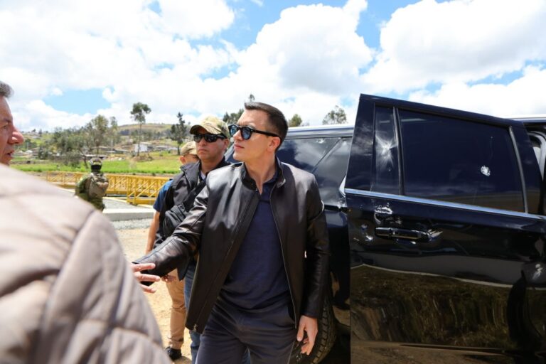 daniel-noboa:-video-mostra-momento-do-ataque-ao-presidente-do-equador