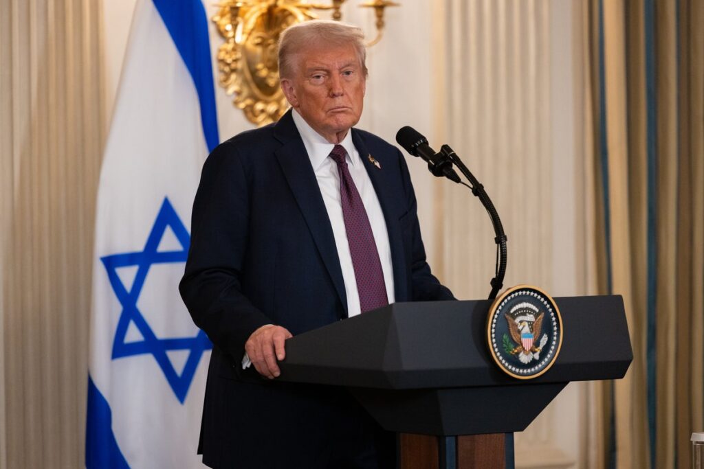 trump-diz-que-israel-e-hamas-assinaram-primeira-fase-do-acordo-de-paz