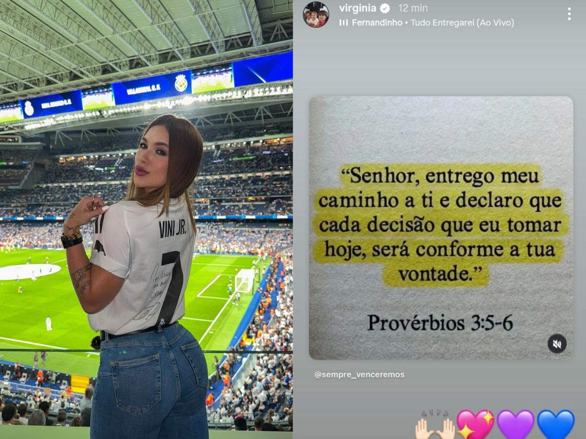 Virginia Fonseca posta reflexão após pedido público de desculpas feito por Vini Jr.