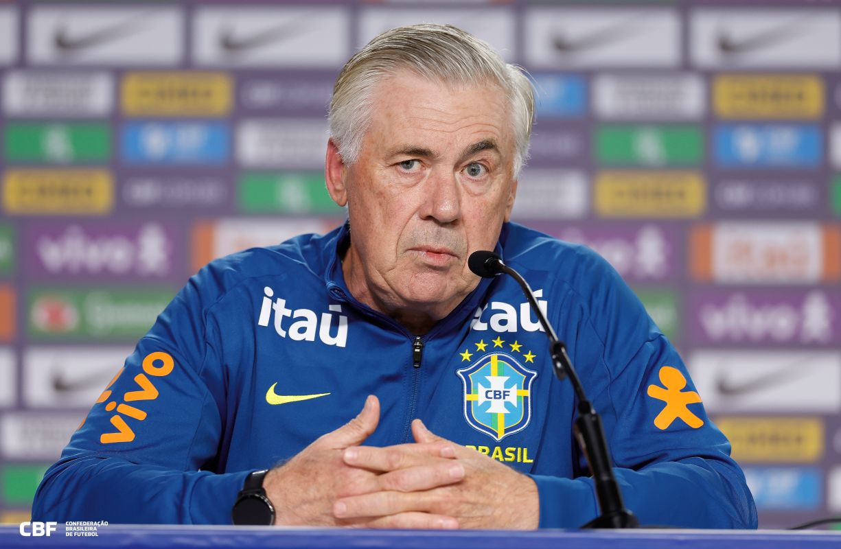 Ancelotti cobra equipe antes de jogo contra Coreia: “Deve melhorar”