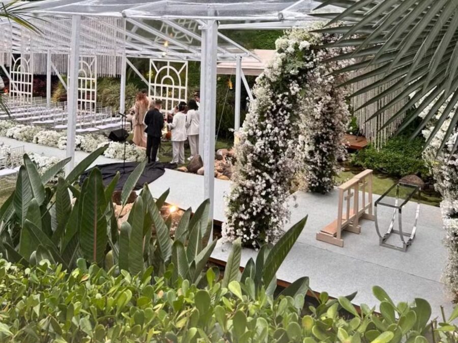 Casamento dos sonhos: Lexa e Ricardo Vianna dizem “sim” em cerimônia ao ar livre
