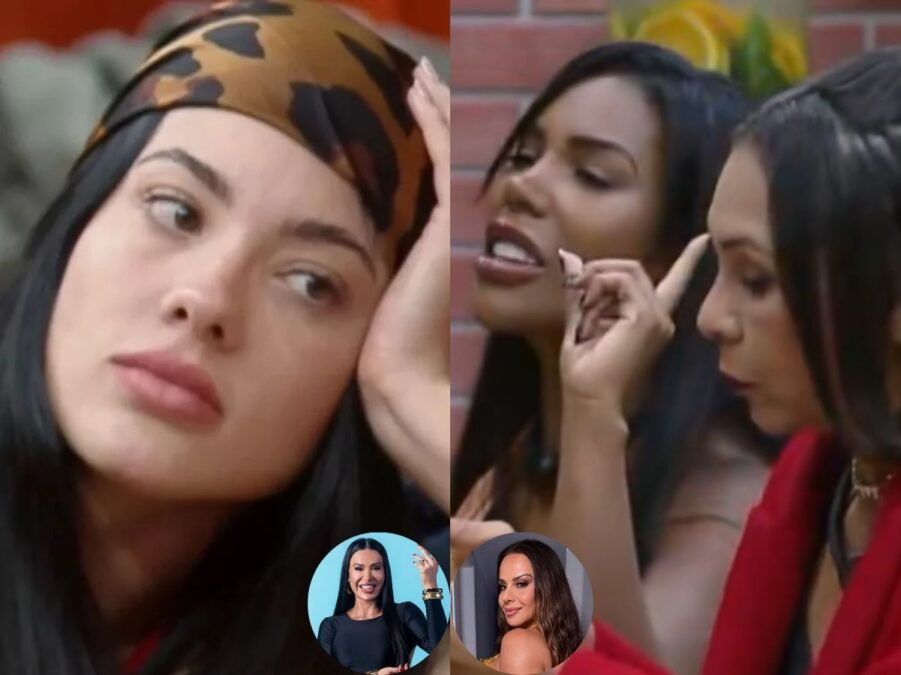 Carol provoca Rayane e cita ex-parceiras de Belo: “Nunca será Gracyanne nem Viviane”