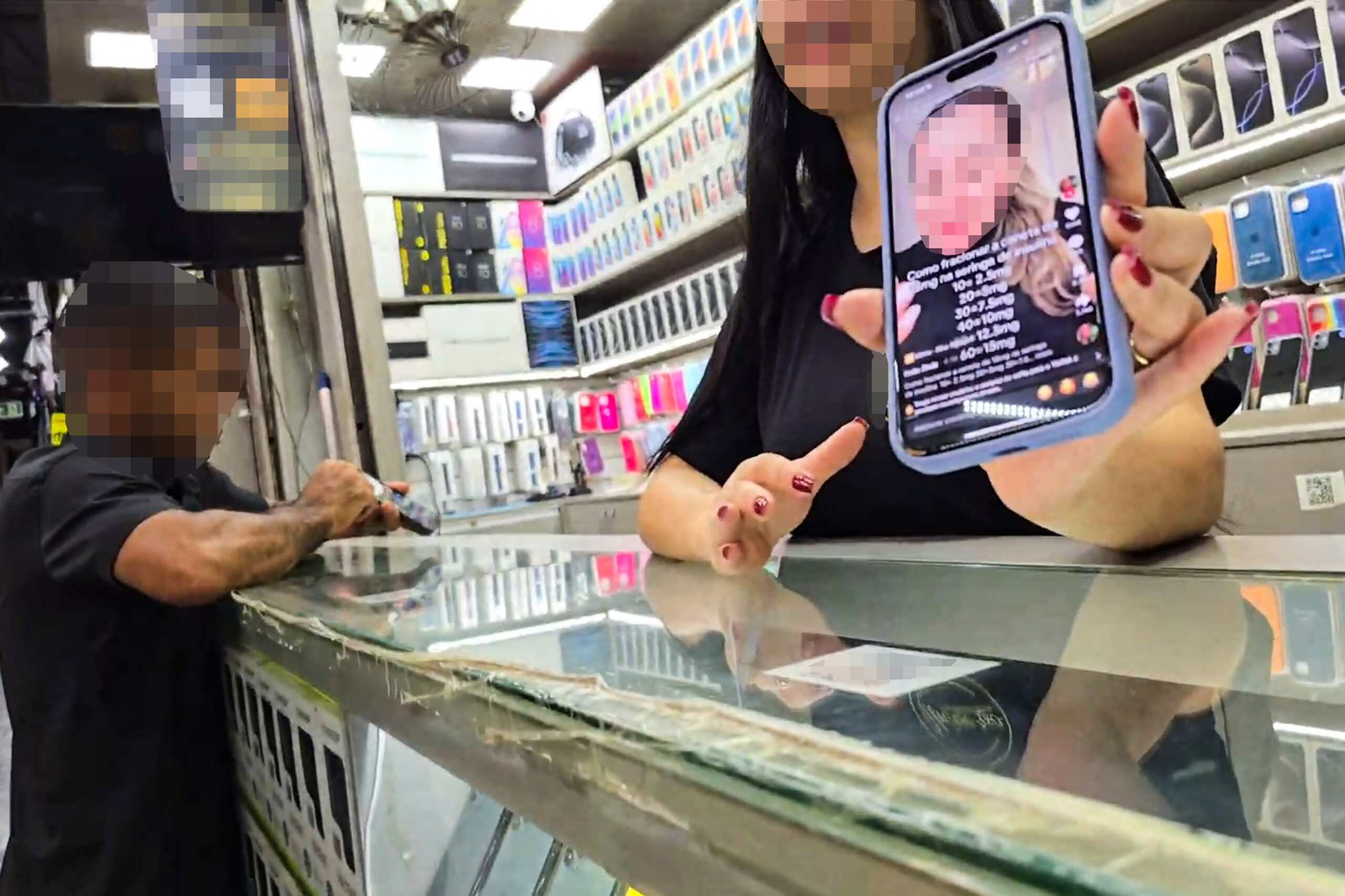 Vídeo: Mounjaro de R$ 4 mil é vendido em isopor em feira de Brasília