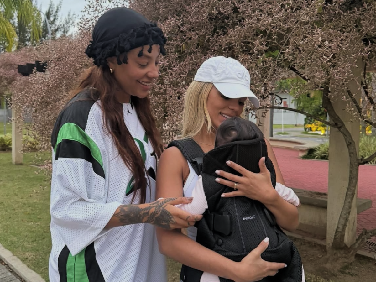 Ludmilla e Brunna comemoram 1º Dia das Crianças com Zuri: “Mágico”