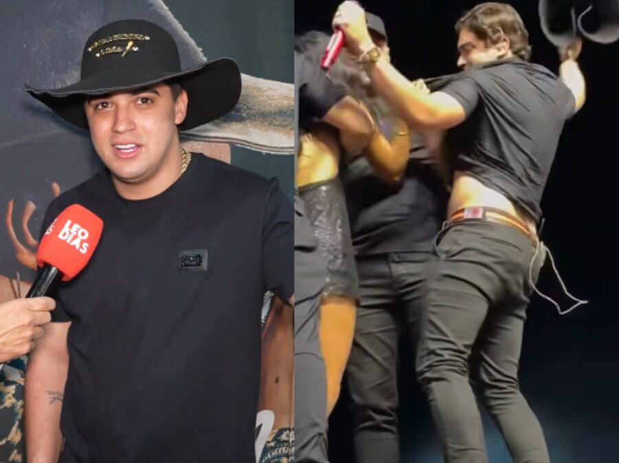 “Garota VIP”: Natanzinho Lima leva mordida de fã no palco e detalha “ataque”
