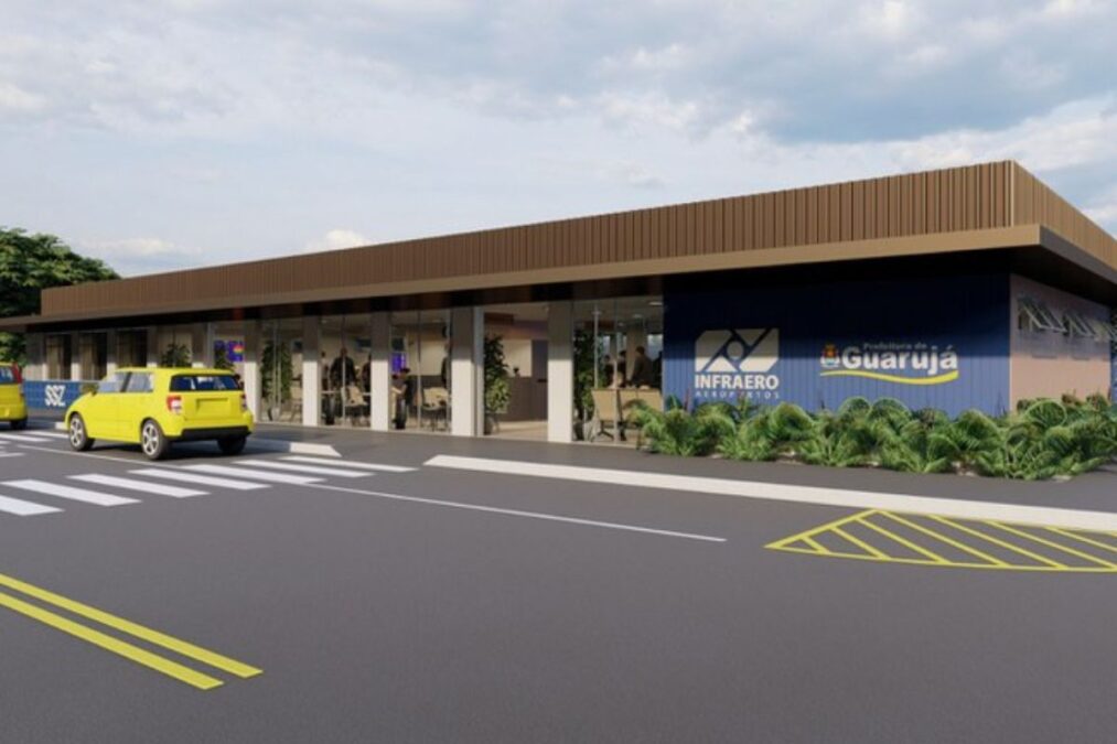 Aeroporto de Guarujá deve começar a operar no 1º semestre de 2026