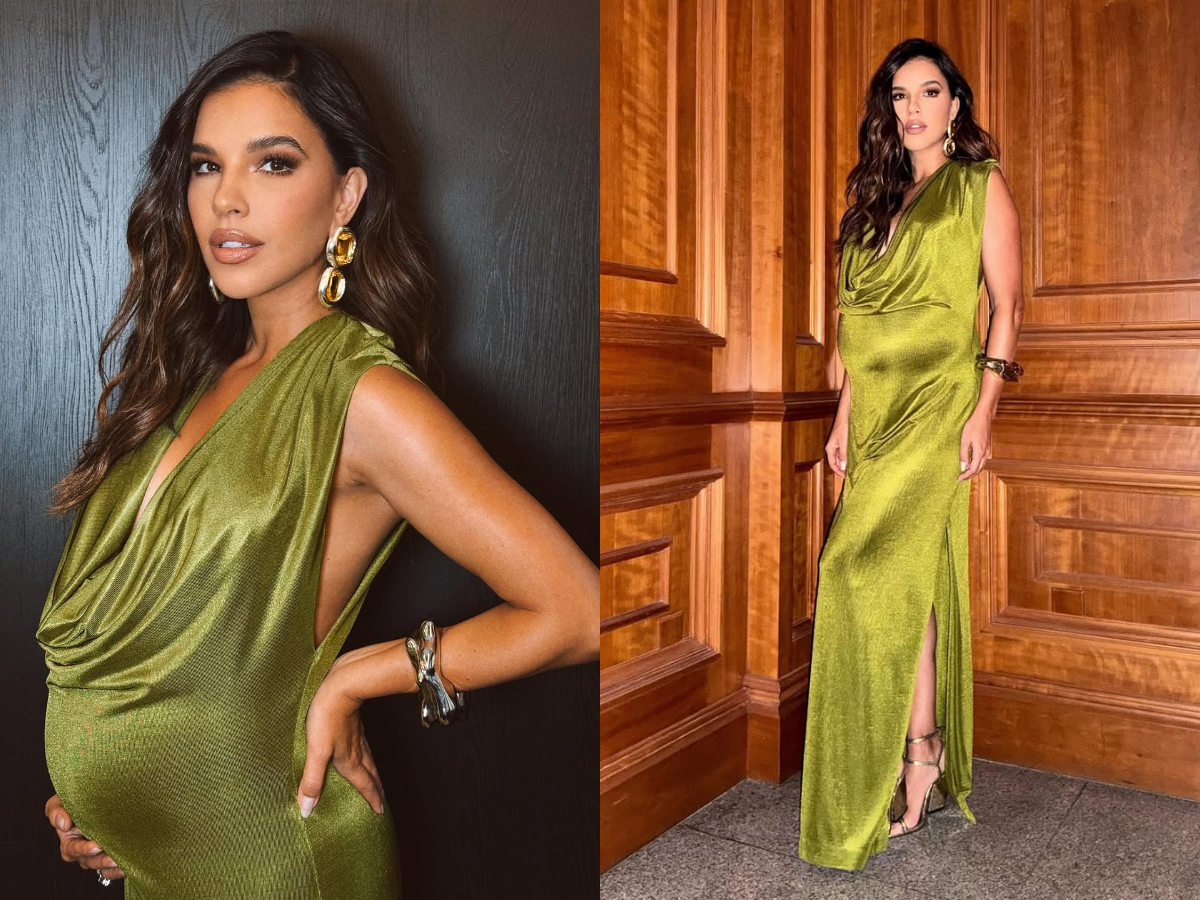 Grávida de 6 meses, Mariana Rios faz treino intenso e exibe barrigão