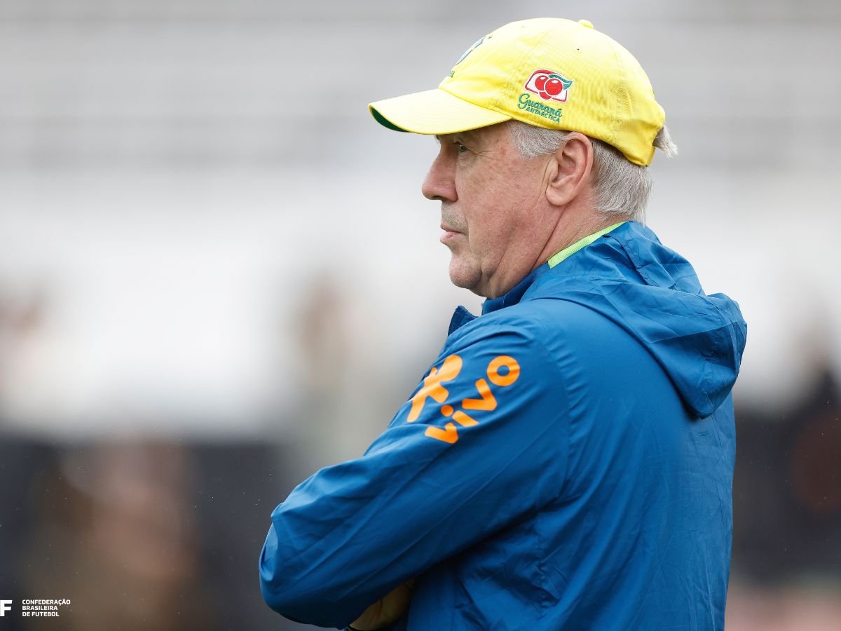 CBF quer renovar contrato de Ancelotti até 2030 e projeta definir futuro antes da Copa