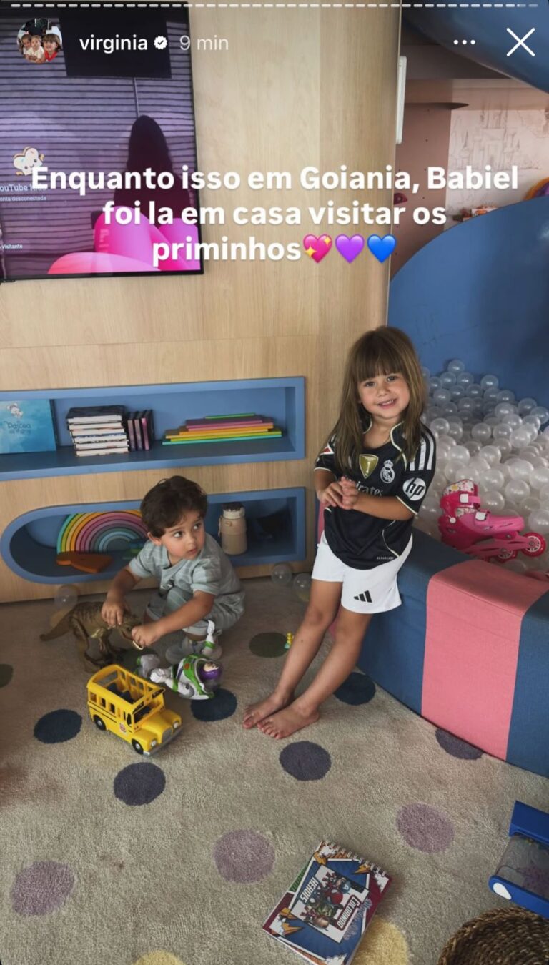 virginia-posta-foto-de-maria-alice-com-camiseta-do-real-madrid,-time-de-vini-jr.