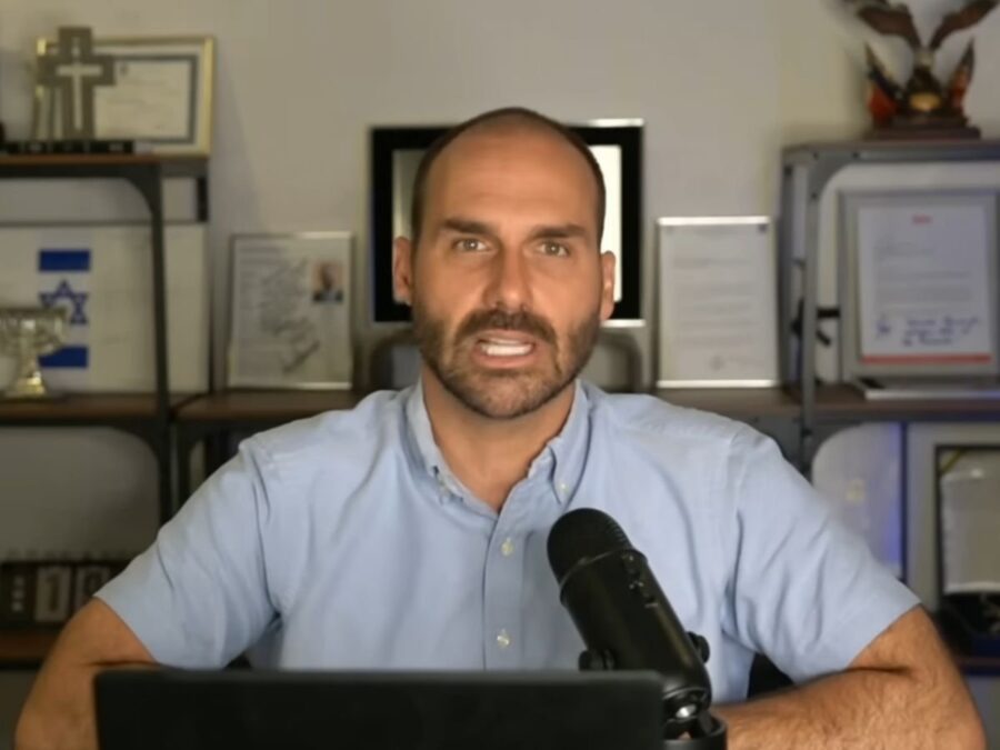 Pedido de prisão de Eduardo Bolsonaro é rejeitado pela PGR